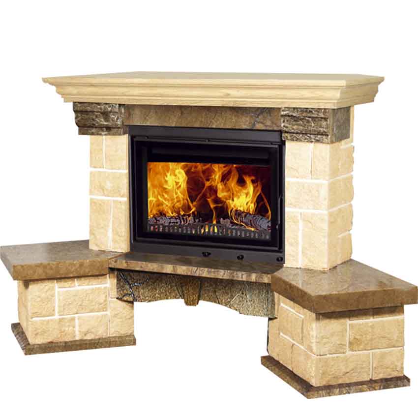 каминная облицовка 700. каминная облицовка эльзас 700.